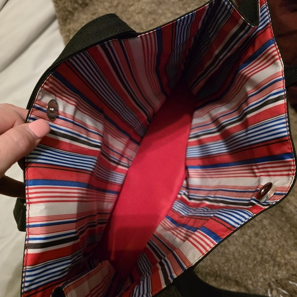 Lancome Black Red Tote Bag - Picture 5 of 8